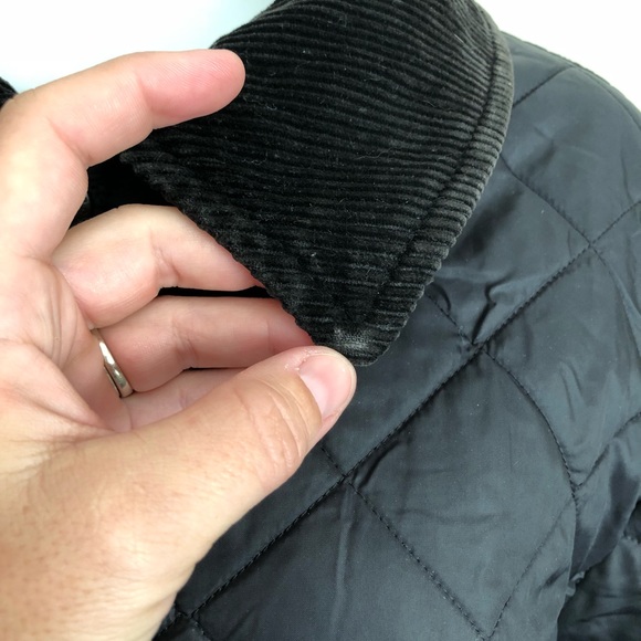 Barbour Black Quilted Jacket - Picture 5 of 8